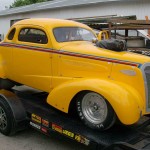 1937 Chevy chopped and painted by Dean