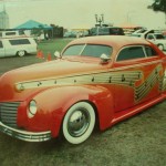 Kid Dean's first chop '40 Merc. owned by Harold Saul.