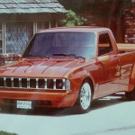 Designed and built by Keith Dean. The Toyota truck "Supera Truck"